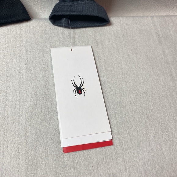 Spyder west elevation 1/2 zip base layer  pullover jacket gray size large - Picture 2 of 5